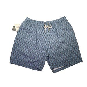 Faherty Classic Beacon Trunk 7.5”- Galeon Sea- NWT- MSRP $98- Mens Size XL